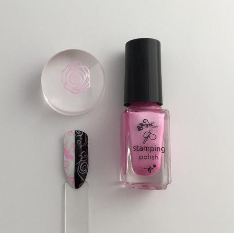 #029 Chloe| Clear Jelly Stamping Polish