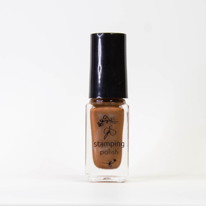 #056 Salted Caramel | Clear Jelly Stamping Polish