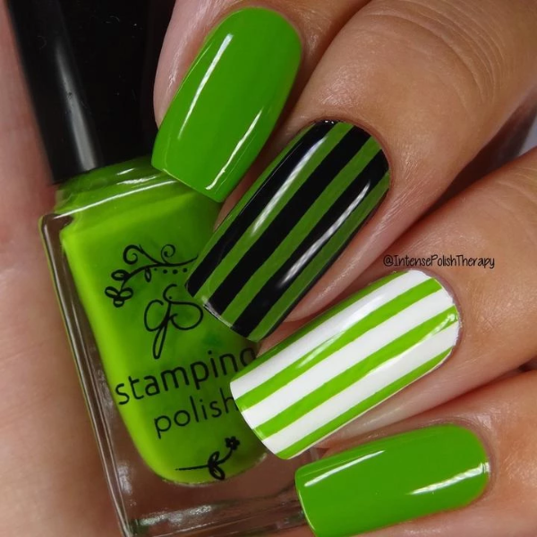 #087 Enlighten MINT | Clear Jelly Stamping Polish