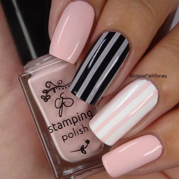 #088 Pretty in Pink | Clear Jelly Stamping Polish