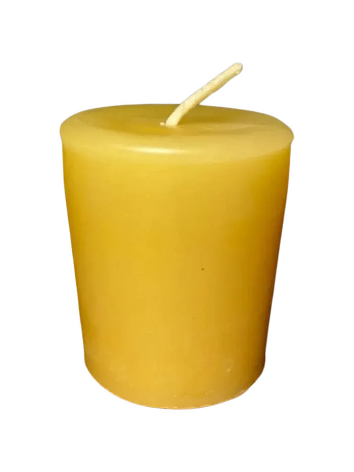 2 oz Votive Candle -100% Beeswax