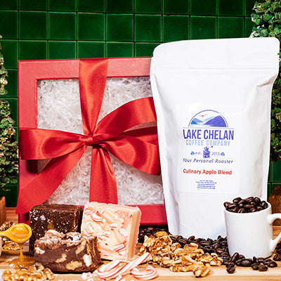 6-piece Holiday Fudge & Coffee Box
