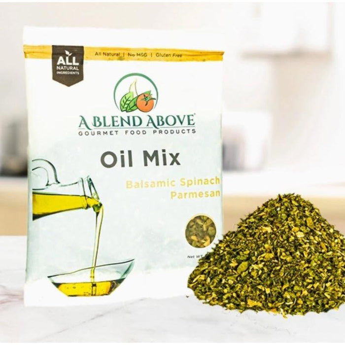 A Blend Above Balsamic Spinach Parmesan Oil Mix 28gs
