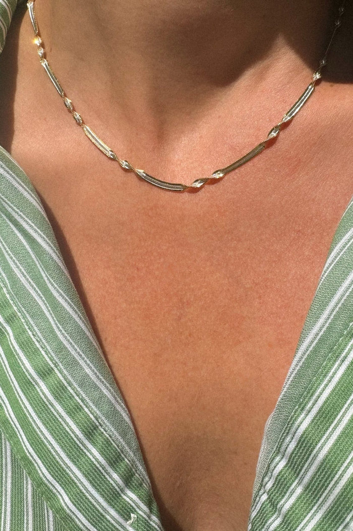 Antique Mixed Chain Necklace