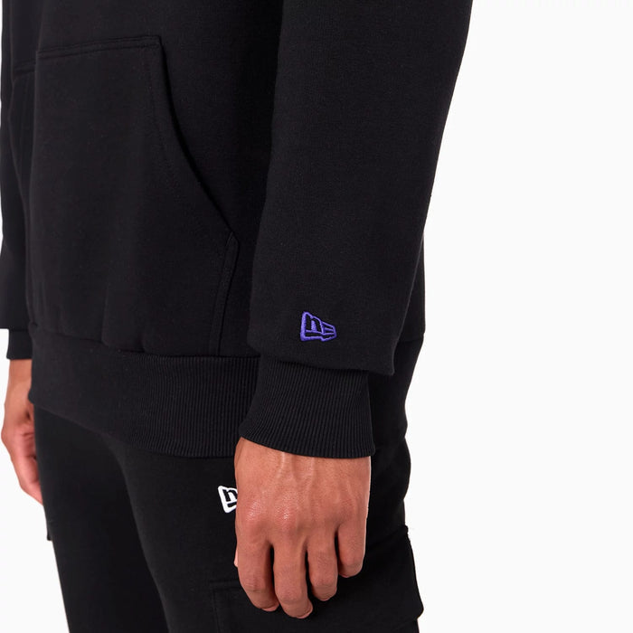 The Male model is wearing Baltimore Ravens NFL Black Pullover Hoodie 7
