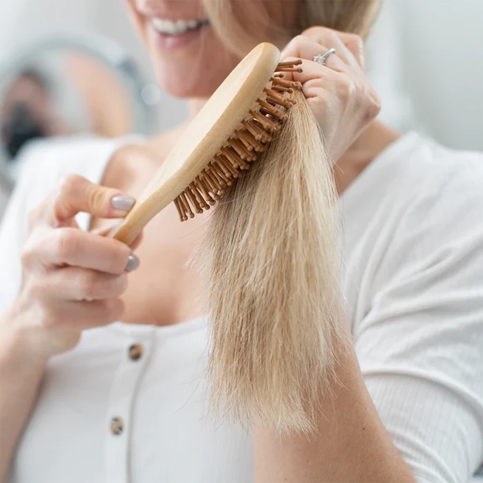 bamboo hair brush
