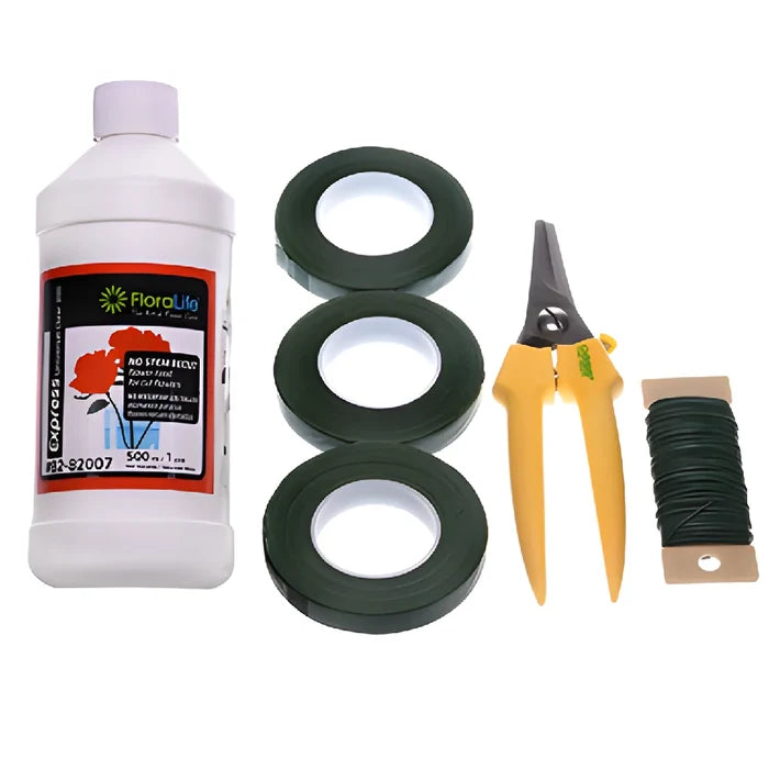 Basic Floral Supply Kit for Arranging Bulk Flowers