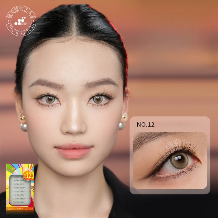 CHUNJIE Spanish City Cluster Lash Collection False Eyelashes - myernk