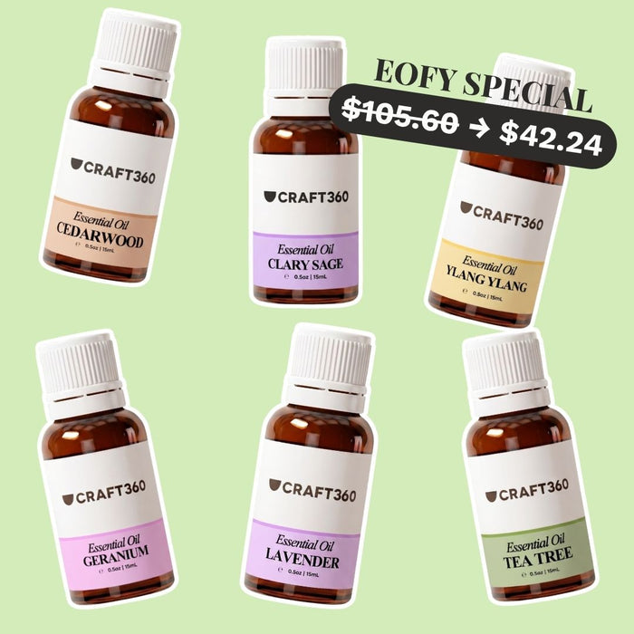 Best Selling Essential Oil Bundle - 6 Pack (EOFY Special)