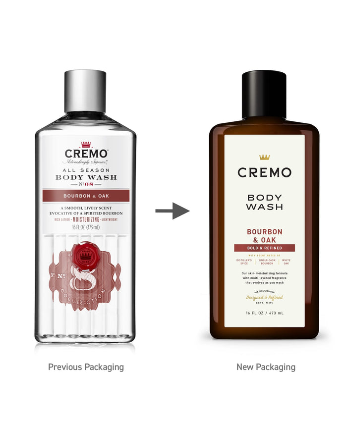 Bourbon & Oak Body Wash - 2 Pack