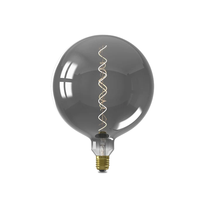 Calex Kalmar Bulb - E27 - Filament - Titanium