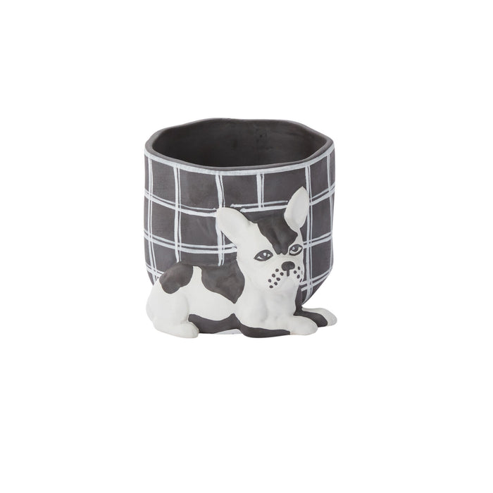Ceramic Dog Planter