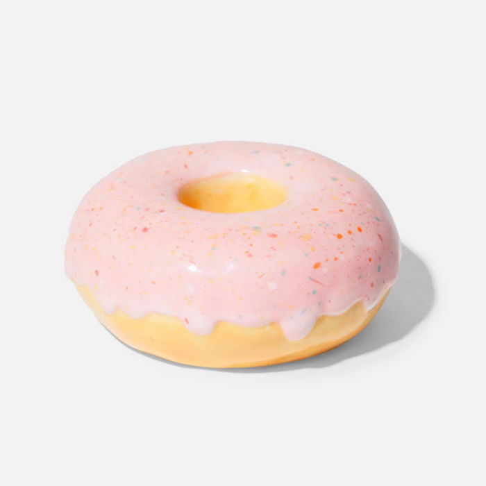 Ceramic Donut Taper Candle Holder