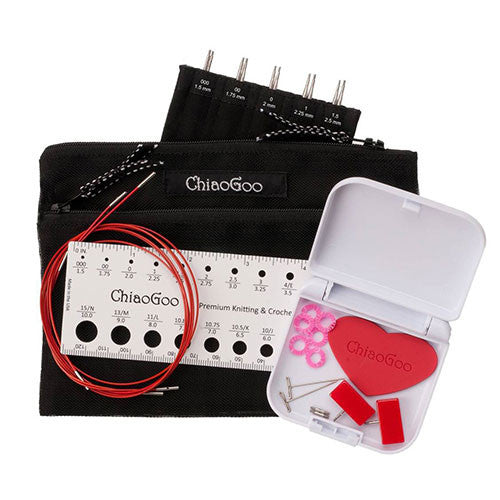 ChiaoGoo - ChiaoGoo Twist Minis Interchangeable Needle Set - - Yarning for Ewe
