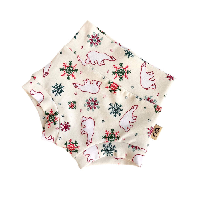 Christmas Polar Bears Bummies