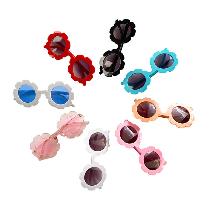 Clear Pink Baby Sunglasses