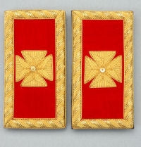 D7058 Shoulder Boards Grand Commander (PAIR) BULLION