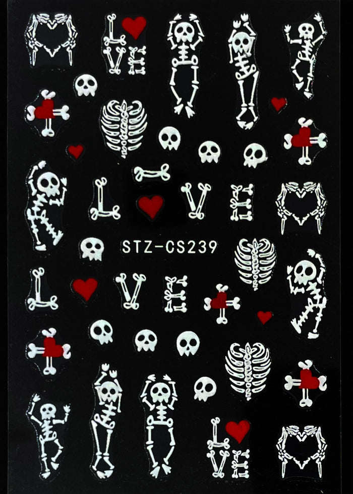 Dancing Skeletons Decal | Lula Beauty