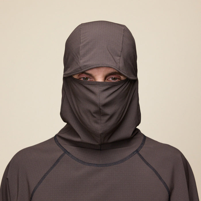 DEMARCOLAB - Stormfleece™ Mask Hoodie - Brown