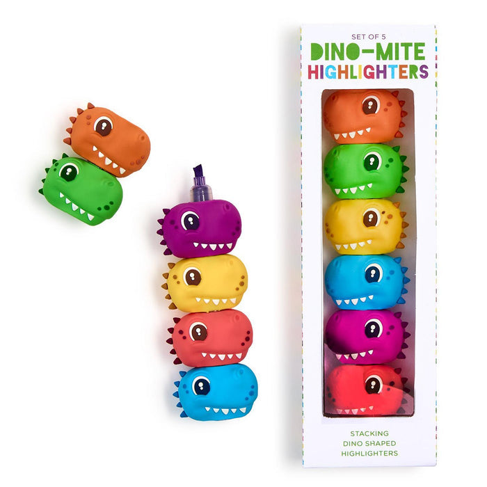 Dino-mite Stackable Dino Highlighters