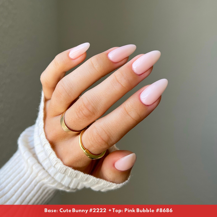 DND Matching Soak off Gel + Nail Polish - Bubble Pink #3456