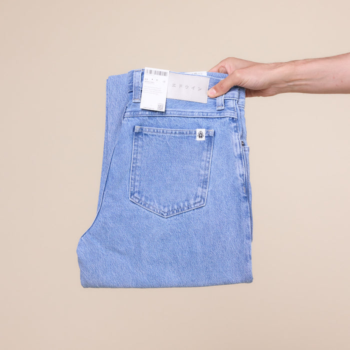 Edwin Jeans - Matrix Wide Pant - Blue Heavy Bleach Wash