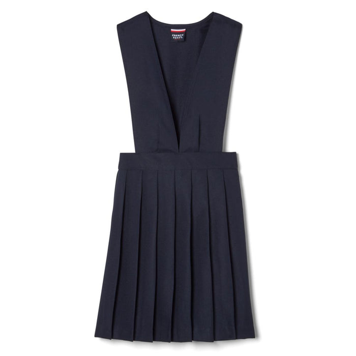 French Toast Girls V-Neck Pleated Jumper