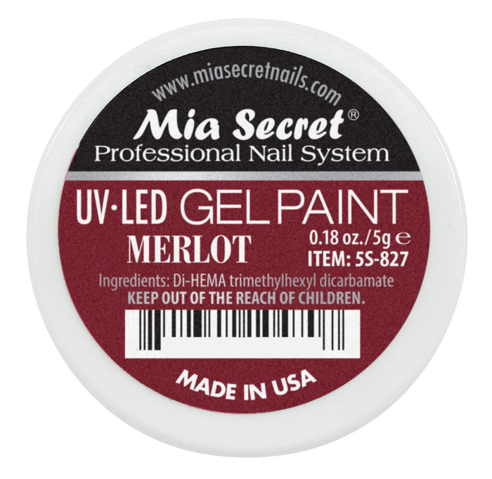 Gel Paint - Merlot