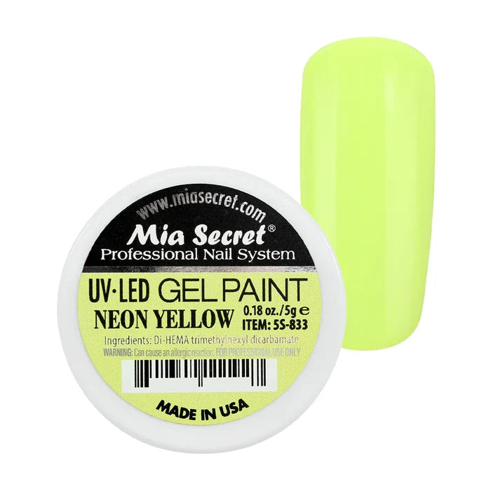 Gel Paint - Neon Yellow