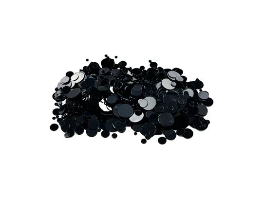 Gina K. Designs - Embellishment - Metallic Dots Black. Available at Embellish Away located in Bowmanville Ontario Canada.