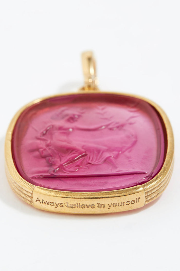Guidance Talisman Charm Magenta