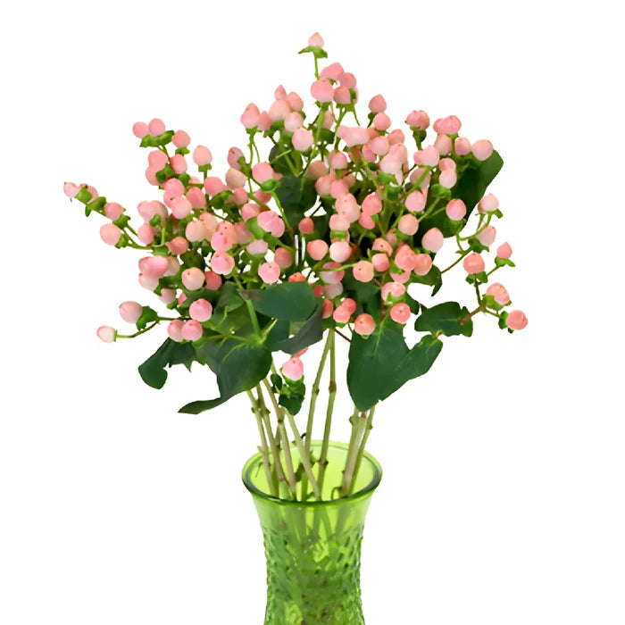 Gumball Pink Designer Hypericum Berries