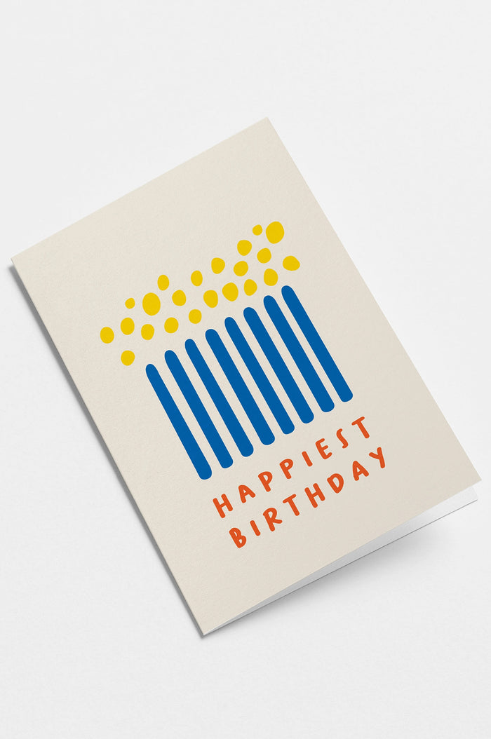 Happiest Birthday Greetings Card