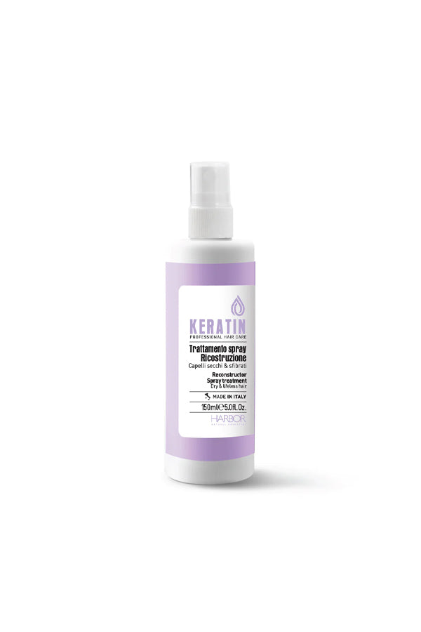 Harbor Natural Cosmetics Keratin Professional Hair Care Reconstructor Spray Treatment 150 ml