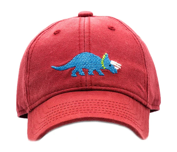 Harding Lane Triceratops on Weathered Red Hat