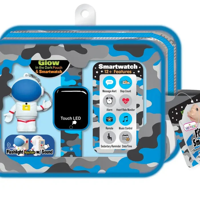 Hot Focus Camo Fitness Smartwatch