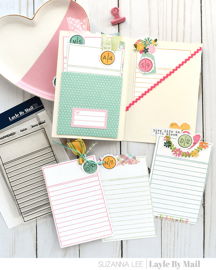 In the Circle - Months 4x4 Stamp Set - RETIRED