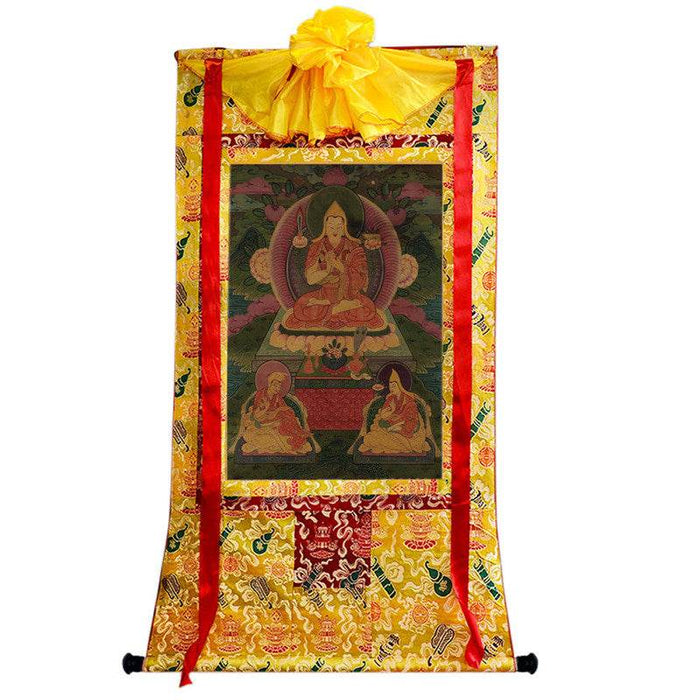 Je Tsongkhapa Image - Tibetan thangka painting, view 8