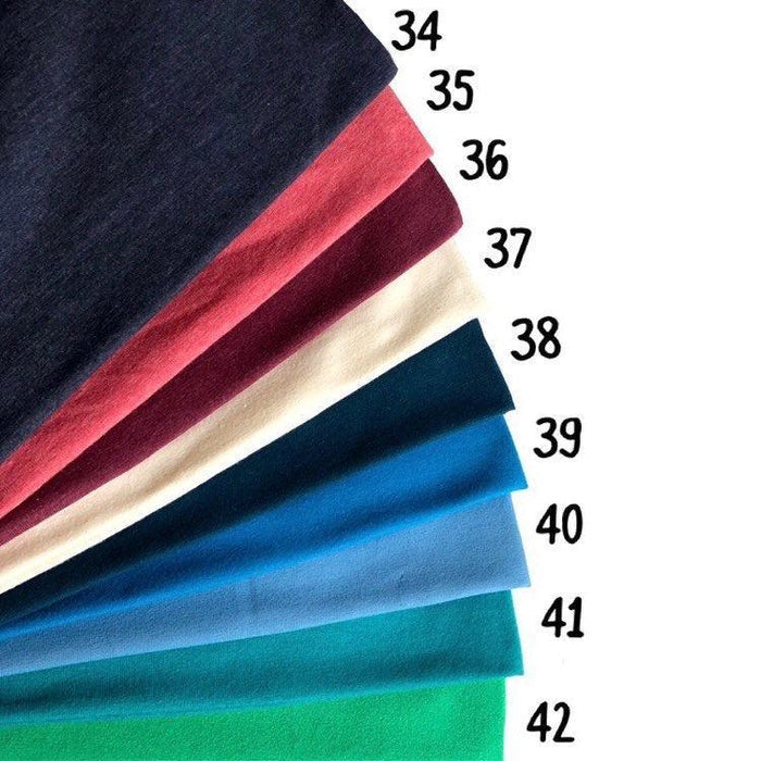 Jeans Blue Jersey Leggings and/or Beanie Knot Hat
