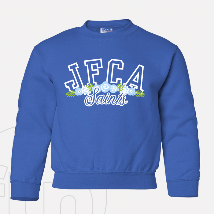 JFCA Floral Crewneck