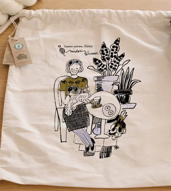 Kokon Karelia Tote Bag (Midori hirose)