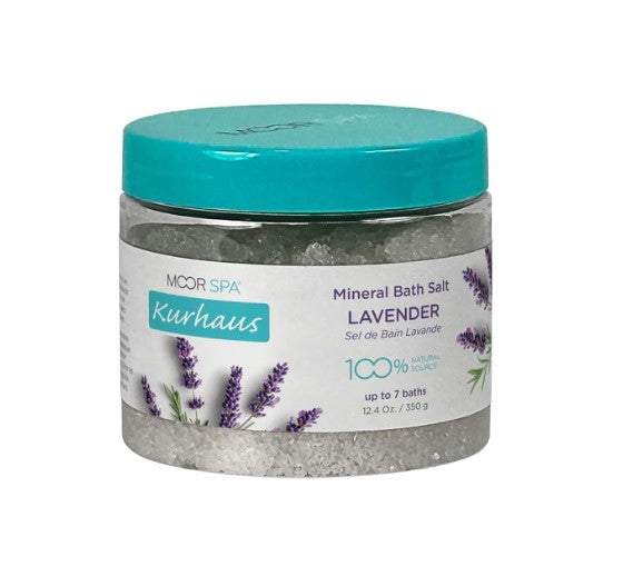Kurhaus Lavender Mineral Bath Salt 12.4 oz
