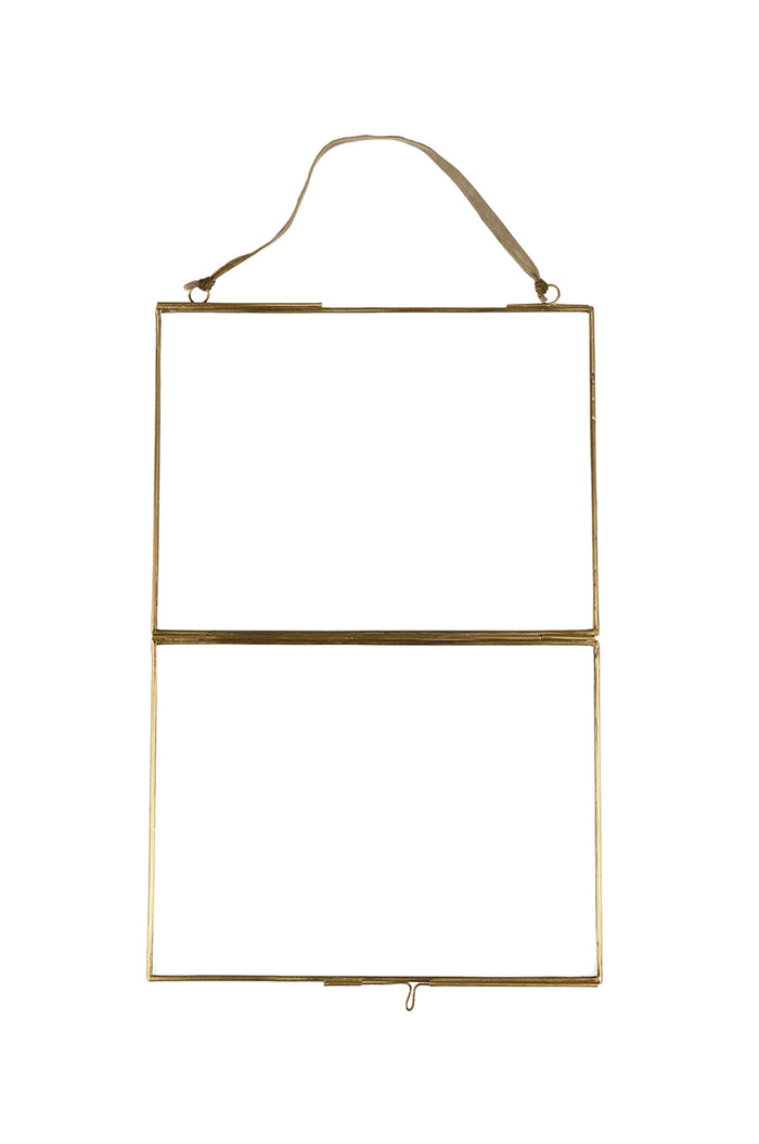 Landscape Hanging Brass Frame 20x15cm