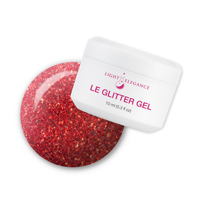 Little Red Sled | Light Elegance Glitter
