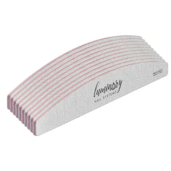 Luminary - 150 Grit Finishing Files 10pk *NEW*-Luminary-Gel Essentialz