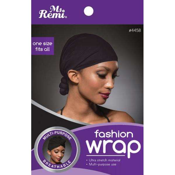 Ms. Remi Fashion Wrap, 1 Count, Black