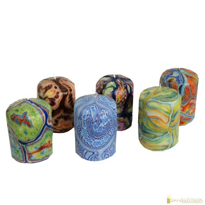 Veneer Pillar Candle - Candlestock.com