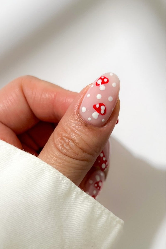 Mushroom Nail Art Set