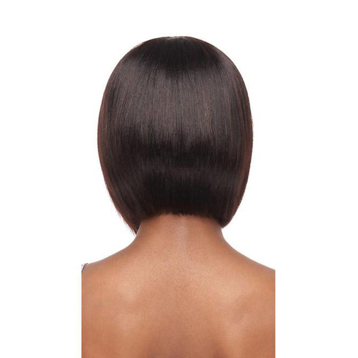 My Tresses Purple Label 100% Unprocessed Human Hair Full Wig - Straight Bob 10''