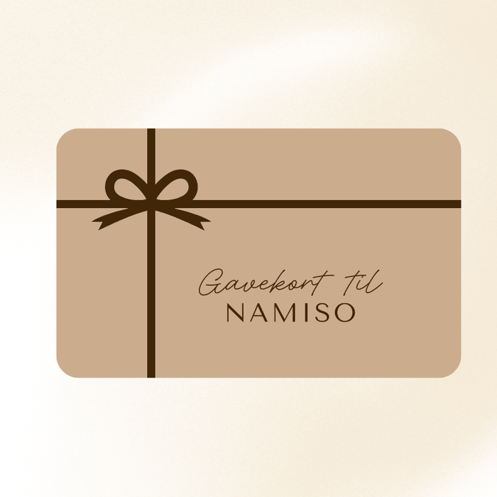 NAMISO gavekort (Bestem selv beløbet)